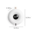 thumbnail image 3 of Ganfancp Nuevo Usb de Carga Cute Pet Donut Lavado de Teléfono Montado En La Pared Led Display Dispensador de Espuma de Jabón Ofertas Flash 1X Cable de Carga 1X Embudo 1X Manual 1X Dosificador de Jabó, 3 of 7