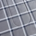 thumbnail image 2 of Mainstays Plaid Grey Comforter, Twin, 2 of 5