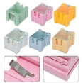 thumbnail image 4 of 10pcs 31.5x21.5x25mm Electronic Component Container Cases Mini Storage Boxes kit Yellow, 4 of 7