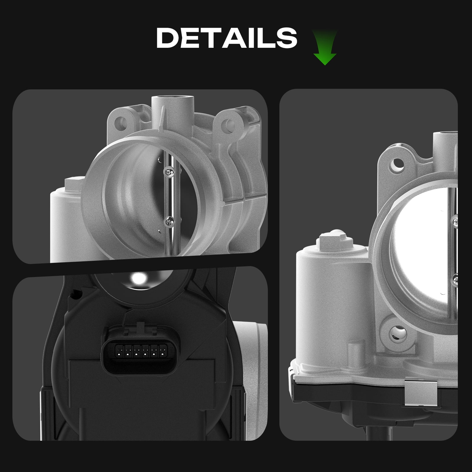 Electronic Throttle Body for Buick Regal Verano Chevy Equinox Impala Malibu 2.4L