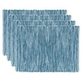 thumbnail image 1 of Fabstyles Shadows Cotton Placemats Set of 4 Machine Washable Thick Rustic Cloth Table Mats Perfect for The Kitchen, Dining, Coffee, Patio, Outdoor Tables, 1 of 3