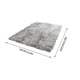 thumbnail image 3 of Fiudx Alfombra Teñida para El Hogar, Suave y Cálida, Ideal para El Dormitorio, Acogedora Decoración para El Salón, Versátil para Interiores, Material Cómodo, Tamaño 60 X 160 Cm, 3 of 4