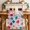 Pink, variant on Colorful Flowers Table Runner 90 Inches, Spring Watercolor Floral Plant Bed Runner Dresser Scarves Tabletop for Indoor Outdoor Parties/Ceremony/Banquet, 13" x 90"