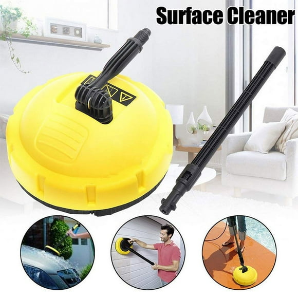 Riforla 1PCS Washer Surface Cleaner Accessories High Pressure Washer Surface Cleaner Cleaning Brush Yellow One Size