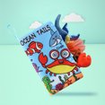 thumbnail image 3 of Libro de tela de dibujos animados Animal Tails Baby Bath Book para niños y niñas (cangrejo) Likrtyny libre de BPA, 3 of 6