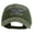 Olive, variant on Army Aviator Veteran Embroidered Washed Solid Pigment Dyed Cotton Twill Brass Buckle Cap - Khaki OSFM
