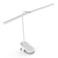 thumbnail image 1 of Tignapoo USB Rechargeable LED Clip-on Desk Lamp for Study, Eye Protection, White - Portable Reading Light for Dorm & Bedroom, 1 of 6