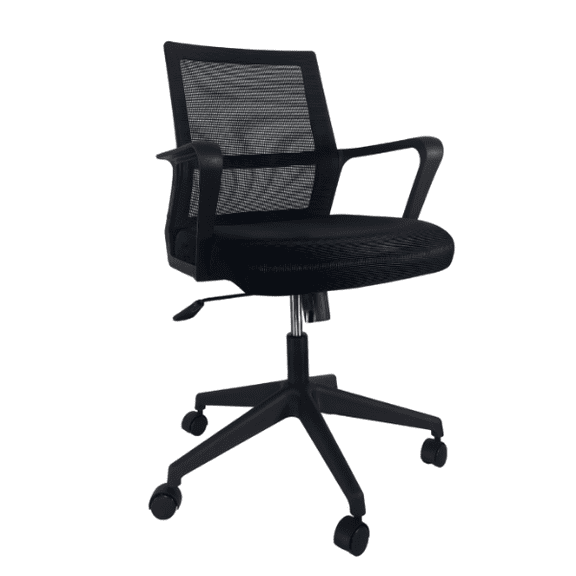 We're It Swizzle Mesh Back Office Chair, Black