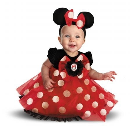 Disguise Disney Red Minnie Mouse Infant Costume 12 - 18