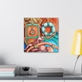 thumbnail image 6 of Life Raft Rescue. - Canvas, 6 of 25