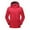 Red, variant on gbyLJF Men's Outdoor Windbreaker Zippered Pocket Jacket for Hiking Travel Men Waterproof Hooded Work Coat Winter Mens Ski Jacket