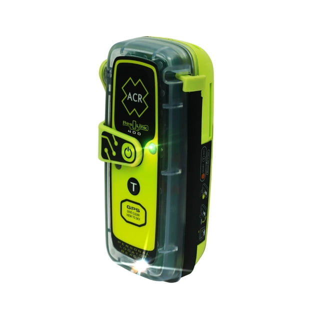 Baliza localizadora personal SOS ACR ResQLink 400 con GPS