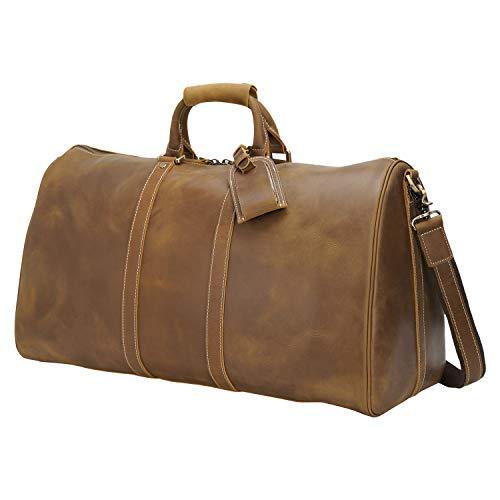 Polare leather duffle discount bag