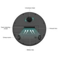 thumbnail image 4 of Maoww Automatic Sweeping Robot Rechargeable Robot Vacuum Smart Mopping Machine Black, 4 of 6