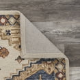 thumbnail image 7 of Lr Home Juniper Beige Blue 7 Feet x 9 Feet Ornamental Ethnic Wool Area Rug, 7 of 7