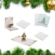 thumbnail image 4 of Paquete de 3 Tarjetas de Felicitación Navideñas Macarena Árbol de Navidad Tarjeta de felicitación de año nuevo, 4 of 8