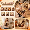 thumbnail image 2 of DIY Pearl Painting Kit, Creative Pearl Art Craft Set, Handmade Bead Artwork Materials Kit, Decorative Wall Art Project, Creative Hobby Activity and Home Decoration Craft for Adults, 2 of 6