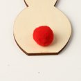 thumbnail image 3 of Wosthever 5 piezas de de conejo, decoraciones de Pascua, manualidades para álbum de recortes, regalos de aniversario, accesorios de Decoración del hogar JM01172, 3 of 6