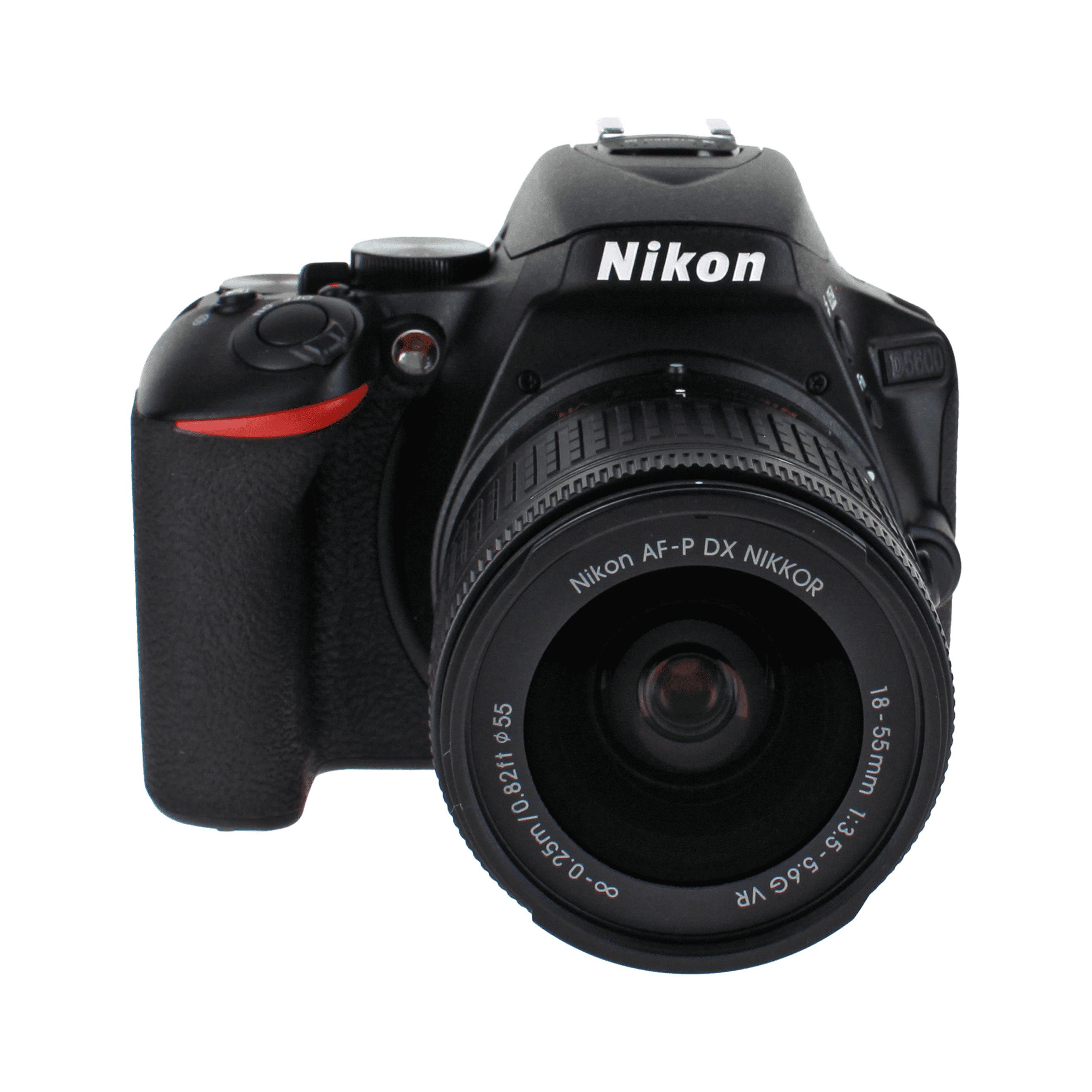 Nikon D5600 DSLR Camera W/ 18-55mm Lens 1576  - Basic Bundle - image 2 of 4