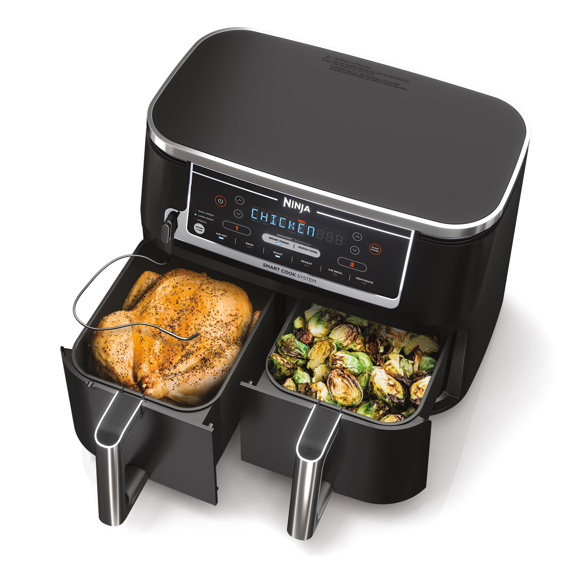 Ninja® Foodi® 6-in-1 Smart 10-qt. 2-Basket Air Fryer