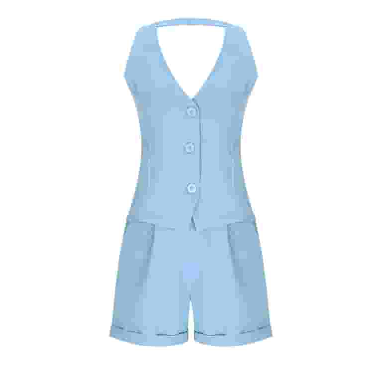 Karight Women's Halter Blazer Vest Formal Business Dress Suits V-Neck Vintage Waistcoats and Flat Front Shorts Sets - Walmart.com Karight Women's Halter Blazer Vest Formal Business Dress Suits V-Neck Vintage Waistcoats and Flat Front Shorts Sets - Walmart.com