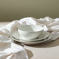 thumbnail image 2 of Stone Lain Orbit 4-Piece Dinner Plate Set Stoneware, White, 2 of 5
