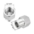 thumbnail image 2 of Adaptador de tubería a accesorio, adaptador de manómetro de 3/4 NPT macho x 3/4 G hembra, 2 of 2