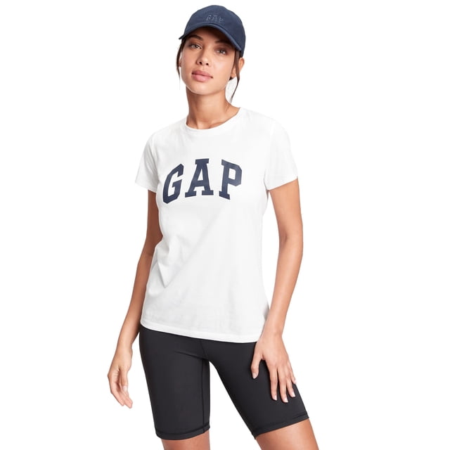 Camiseta con logo clásico Shirt GAP, blanca, talla XXL