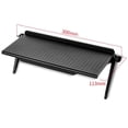 thumbnail image 2 of maskred Plastic TV Top Shelf Screen Storage Bracket Rack L 11.81x4.45 inch Black L 11.81x4.45 Inch 1Set, 2 of 6