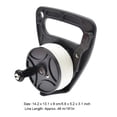 thumbnail image 5 of QualitChoice Diving Rope Retractable Reel with Handle Stopper 46m Professions Line Winder Trolley Spool Tow Wheel Snorkeling Black, 5 of 5