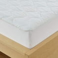 thumbnail image 2 of Luxury Satin Stripe Quilted Waterproof Mattress Pad, Long Twin, 2 of 5