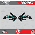 thumbnail image 2 of Kalair GFX Graphics Kit for Honda CRF450R (2005-2007) Twitch Series, 2 of 5