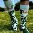 thumbnail image 2 of Bigfoot and the Beanstalk Socks from the Sock Panda (Adult Large - Men's Shoe Sizes 8-12), 2 of 8
