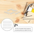 thumbnail image 4 of 200pcs Plastic Expansion Pipe Column Concrete Anchor Wall Plug Fixings Tube, 4 of 5