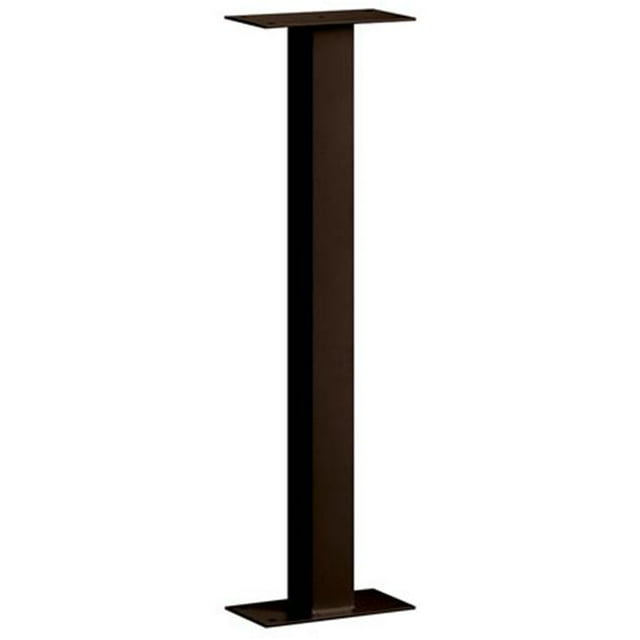 Salsbury Industries 4865BRZ Standard Mailbox Post Bolt Mounted - Bronze