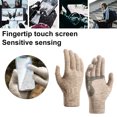 thumbnail image 4 of Winter Gloves For Men Women, Cold Weather Warm Touchscreen Glove - Elastic Cuff - Knit Stretchy, 4 of 5