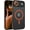 Cosmic Orange/Black, variant on Magnetic for iPhone 17 Pro Max Case 2025 [Compatible with Magsafe] [Military-Grade Protection] Matte Women Men Anti-Slip Shockproof Bumper Phone Cases for 17 Pro Max 6.9", Hot Pink/Black
