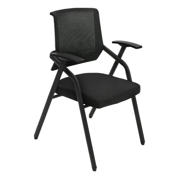 Toolven Sturdy Waiting Room Reception Chair with X-Frame Steel Structure, 485 lbs Capacity, Comfortable Sponge Cushion, and Ergonomic Design for Office Use