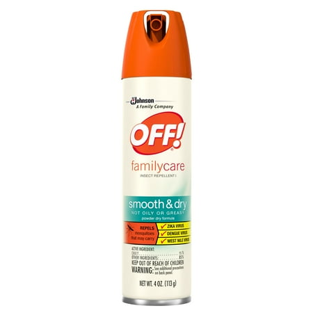 OFF! FamilyCare Insect Repellent I, Smooth & Dry, 4 Ounces, 1 count
