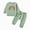 H154-Green, variant on TOWED22 Baby Toddler Girls Cute 2pcs Fall Winter Clothes Long Sleeve Round Neck Tee and Cozy Joggers Outfits Clothing Set(Purple,2-3 Y)