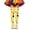 Yellow, variant on ZHOGXU Kids Halloween Elegant Polka Dot Pattern Thigh High Socks For Girls Soft Party Socks Casual Daily Wear,Yellow