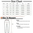 thumbnail image 6 of Baggy Cargo Pants for Women, Wide Leg Jeans High Waisted Pants Casual Streetwear Denim Trousers Fashion Clothes for Teens Black M, 6 of 6