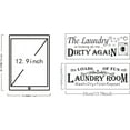 thumbnail image 2 of 2 Sheets/Set Laundry Room PVC Wall Sticker Loads of Fun Dirty Again Vinyl Wall Decal Funny Quotes PVC Art Decals Peel and Stick for DIY, 2 of 9