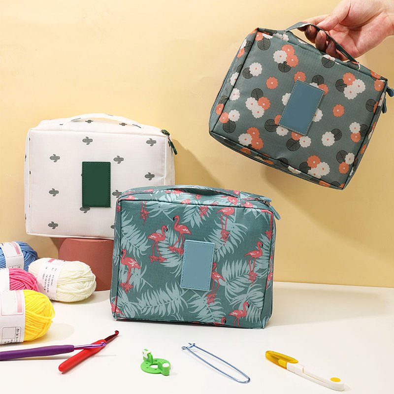 Hot Wool Crochet Kit Storage Bag Ergonomic Knitting Croche Hooks Set