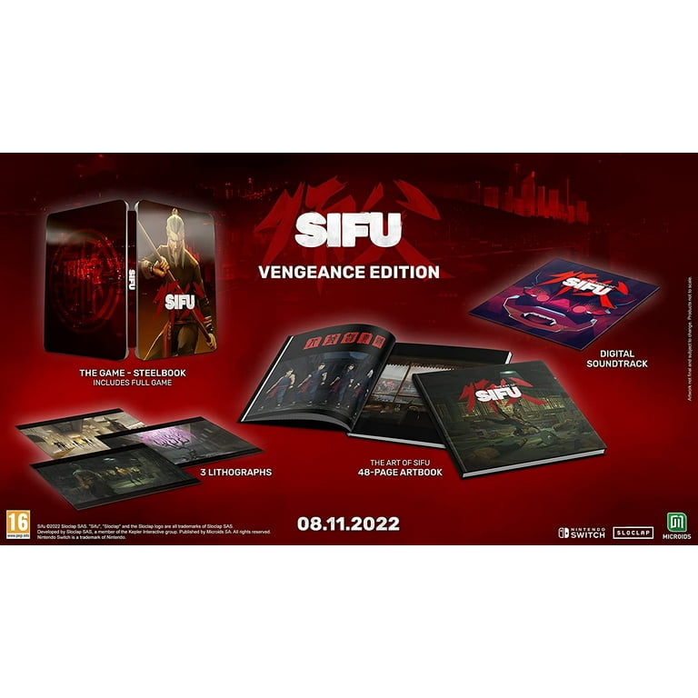 SIFU: Vengeance Edition (Switch) Import Region Free - Walmart.com