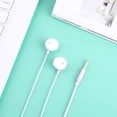 thumbnail image 4 of Auriculares deportivos Teléfono universal Auriculares de metal Estilo de oreja Oro rosa Oro JShteea El nuevo, 4 of 5