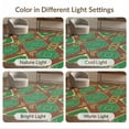 thumbnail image 7 of ODIKA 4'x6' Washable Area Rug Motifs Hockey Shaped Artificial Theme Football Soccer Field Playful for Home Office, Under Desk, Non-Slip Chair-Friendly, Flatwoven, 7 of 7