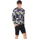 thumbnail image 5 of SUDADERAS HIP HOP GEOMÉTRICAS DE CUELLO REDONDO PARA HOMBRE CON IMPRESIÓN DIGITAL INSPIRADORA EN AZUL MARINO, 5 of 7
