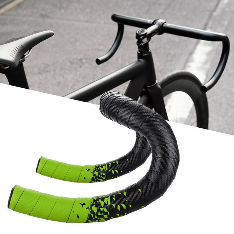 Bike Handlebar Tape Handle Wrap with Bar End Nonslip Comfortable