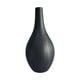 thumbnail image 2 of Jarrón de flores, jarrón decorativo, arreglo floral minimalista, jarrón de cerámica de imitación. Negro, 2 of 8